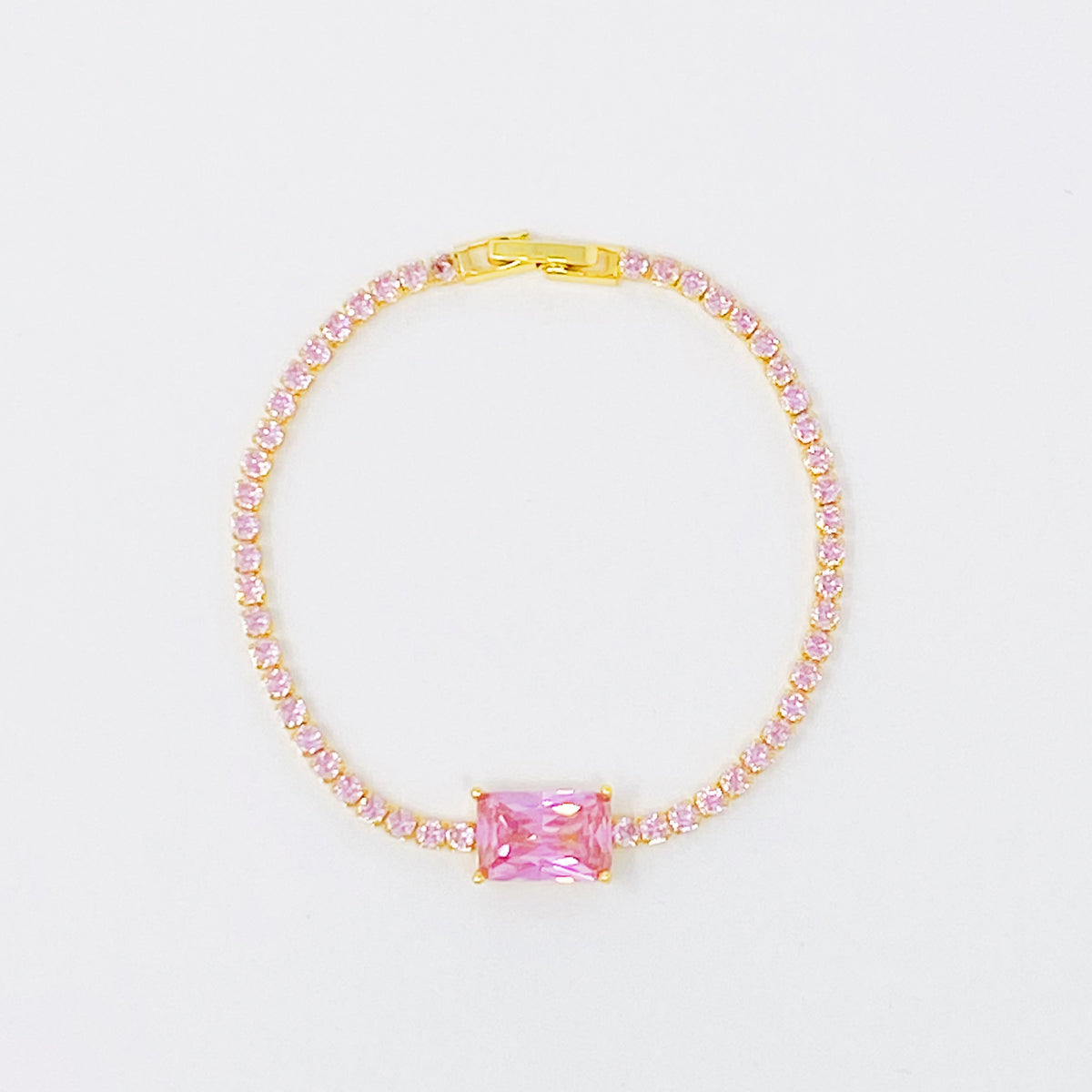 Precious Pendant Tennis Bracelet