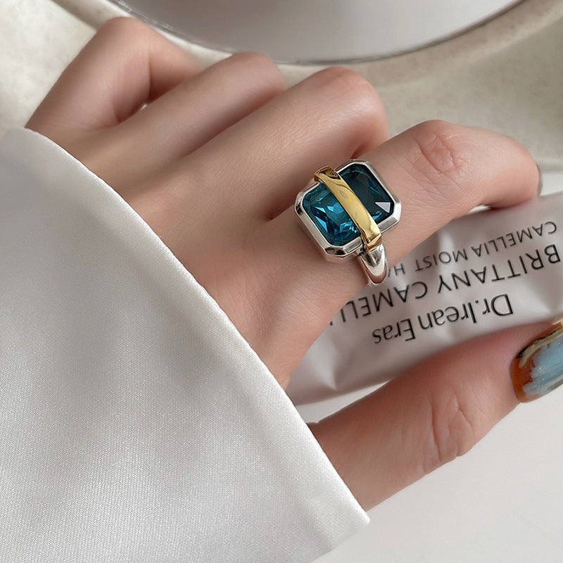 Vintage Luxury Thai Sterling Silver Ring