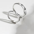Light Sculpted S925 Silver Projection Ring (One Piece)