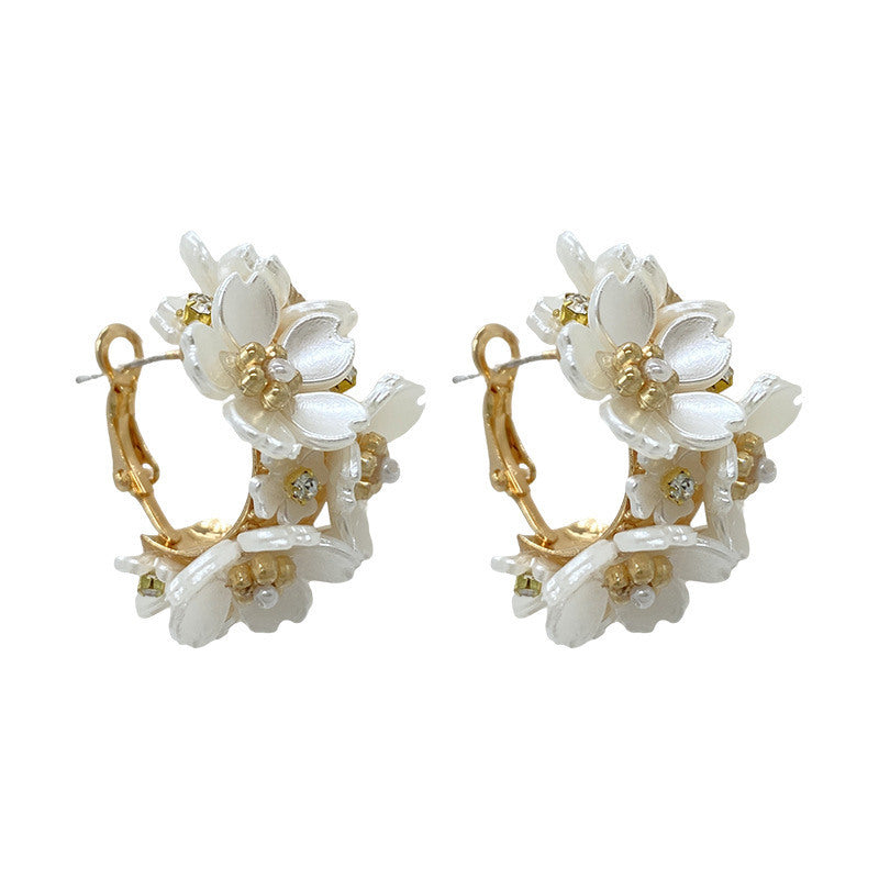 Exquisite Sophisticated Luxury Floral Earrings