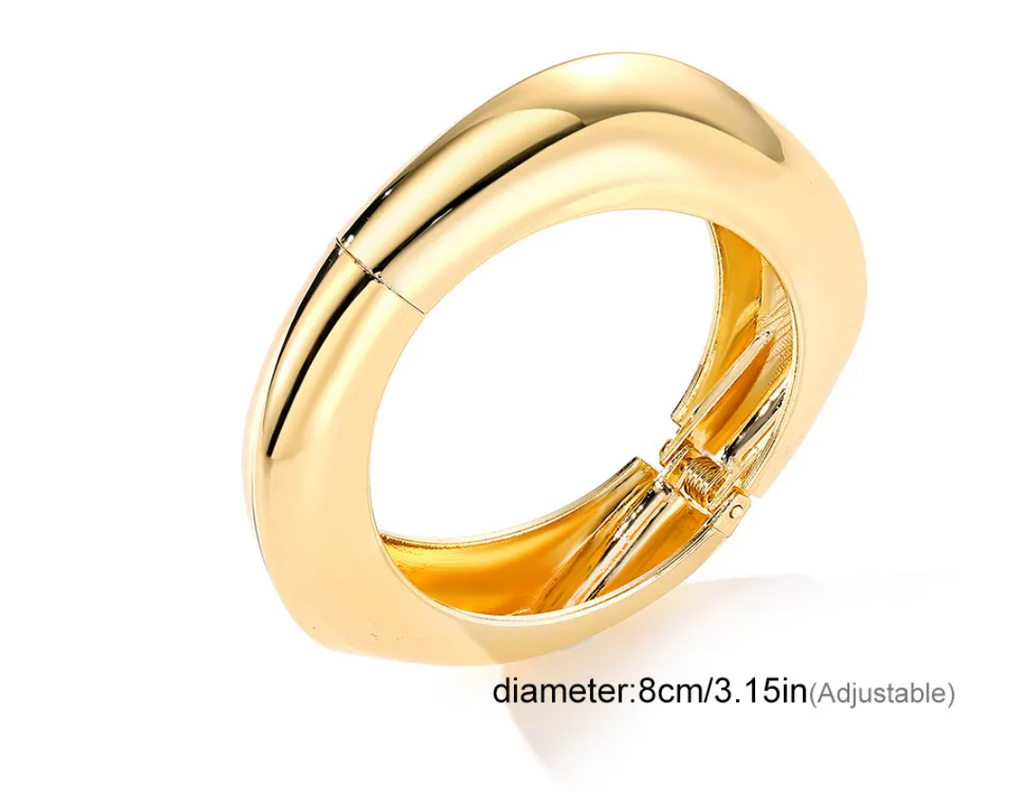 Glossy Metal Bracelet