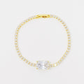 Precious Pendant Tennis Bracelet