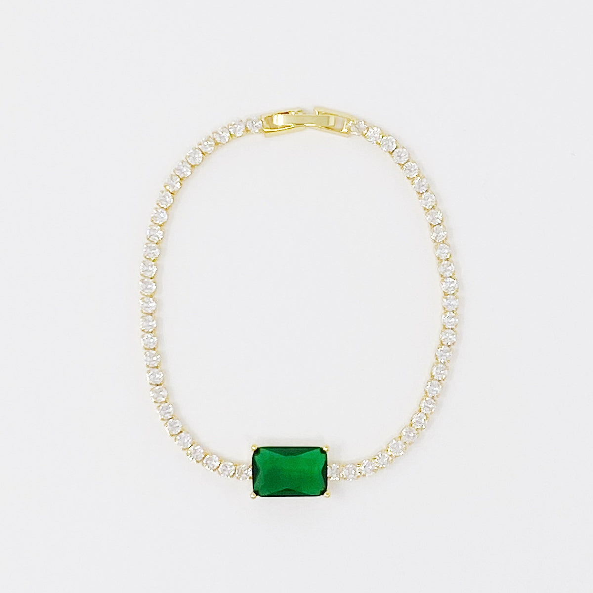 Precious Pendant Tennis Bracelet